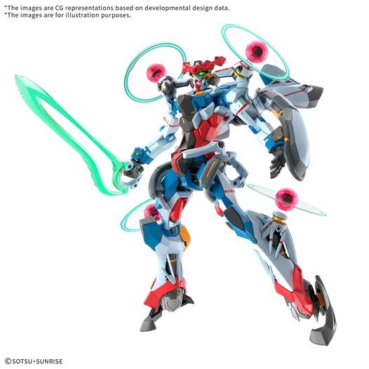 BANDAI HG 1/144 GQuuuuuuX(Endymion Unit Awakened)