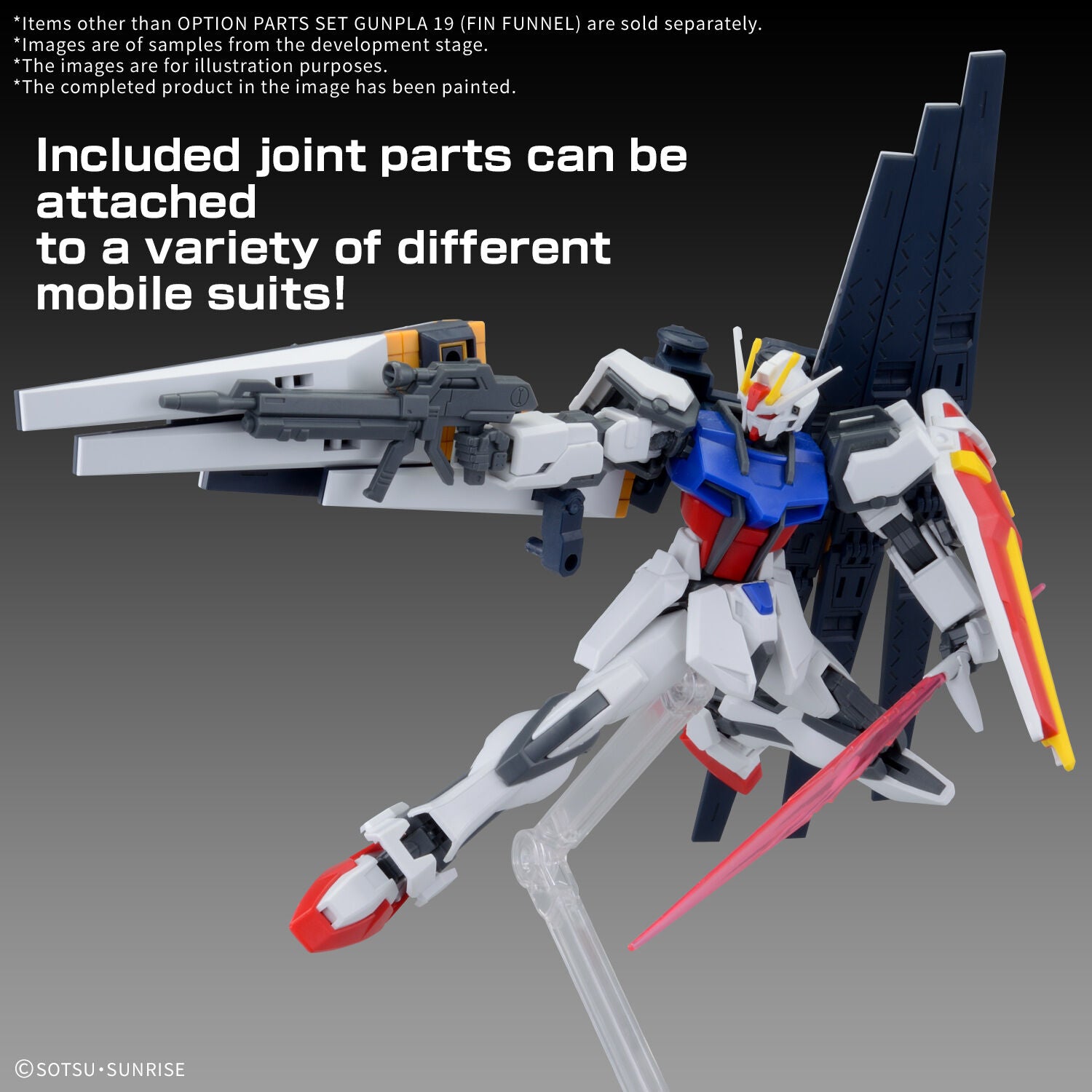 BANDAI OPTION PARTS SET GUNPLA 19 (FIN FUNNEL)