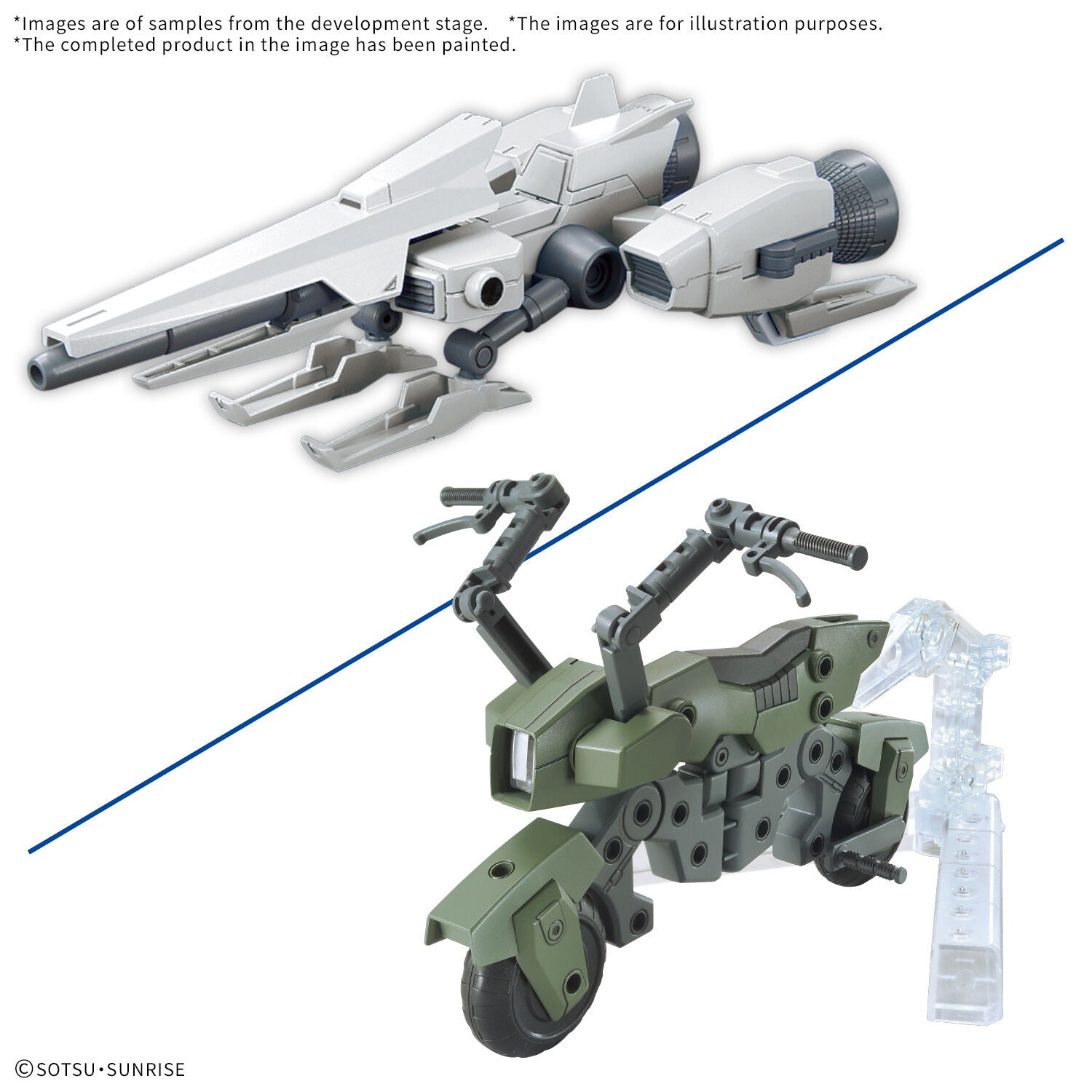 BANDAI OPTION PARTS SET GUNPLA 20 (RIDE-ON SET)