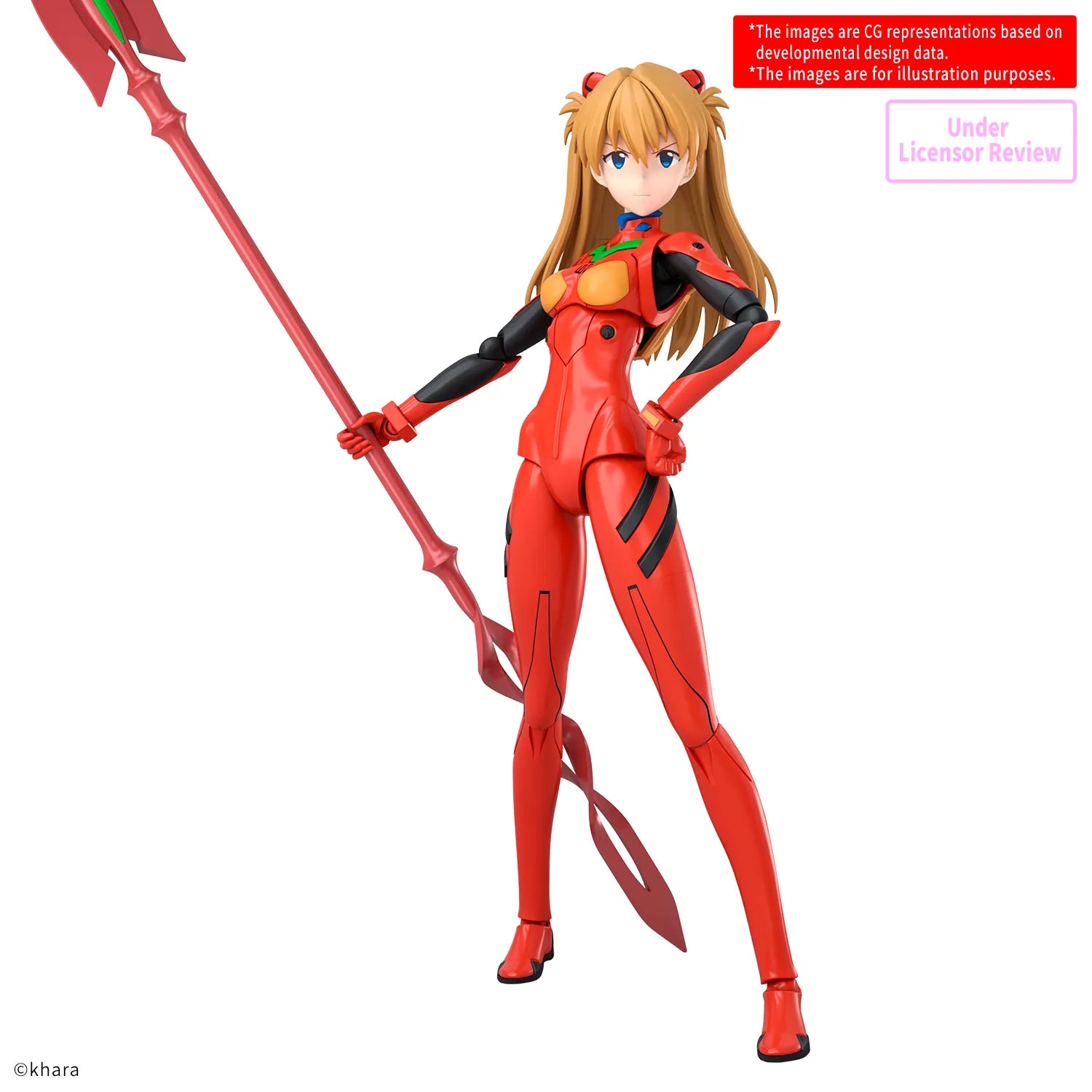 BANDAI 30MP ASUKA SHIKINAMI LANGLEY (PLUG SUIT Ver.)