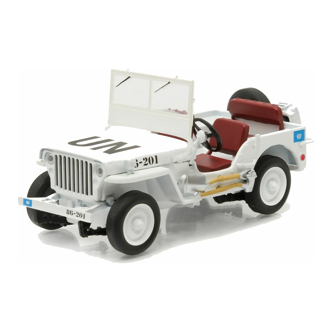 GREENLIGHT 1/43 Jeep Willy's United Nations