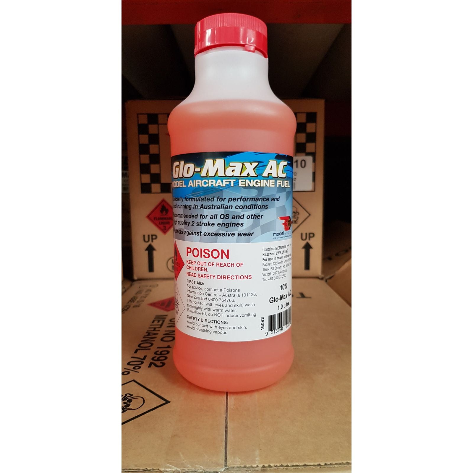GLO-MAX Nitro Fuel 5% 1Lt