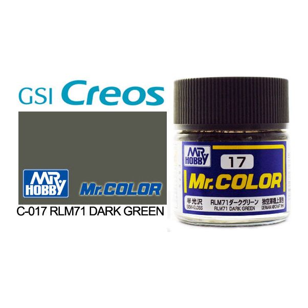 Mr Color Semi Gloss RLM71 Dark Green