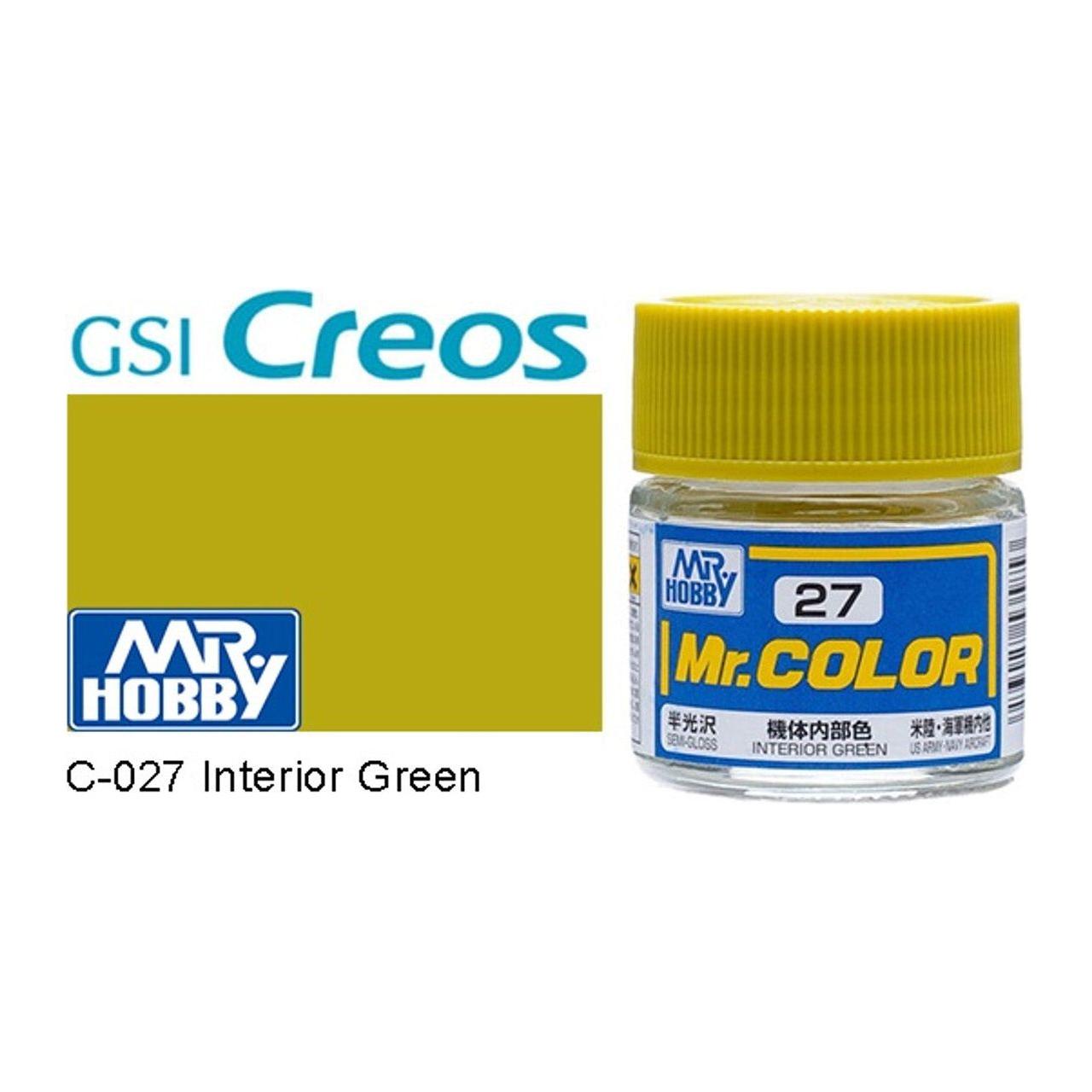 Mr Color Semi Gloss Interior Green