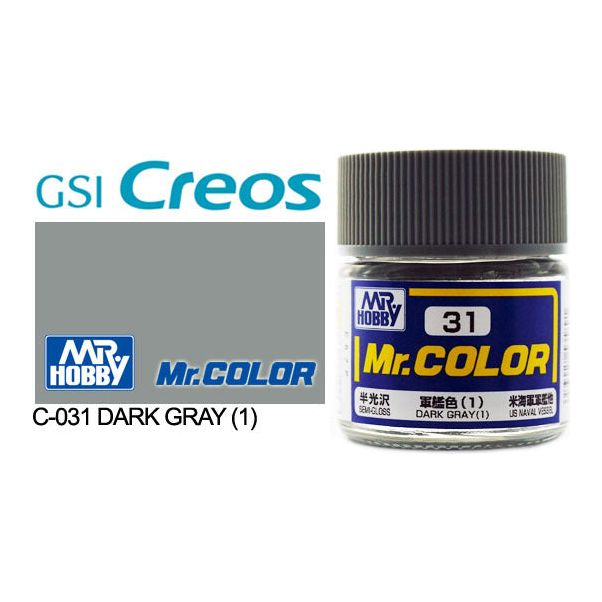 Mr Color Semi Gloss Dark Grey 1