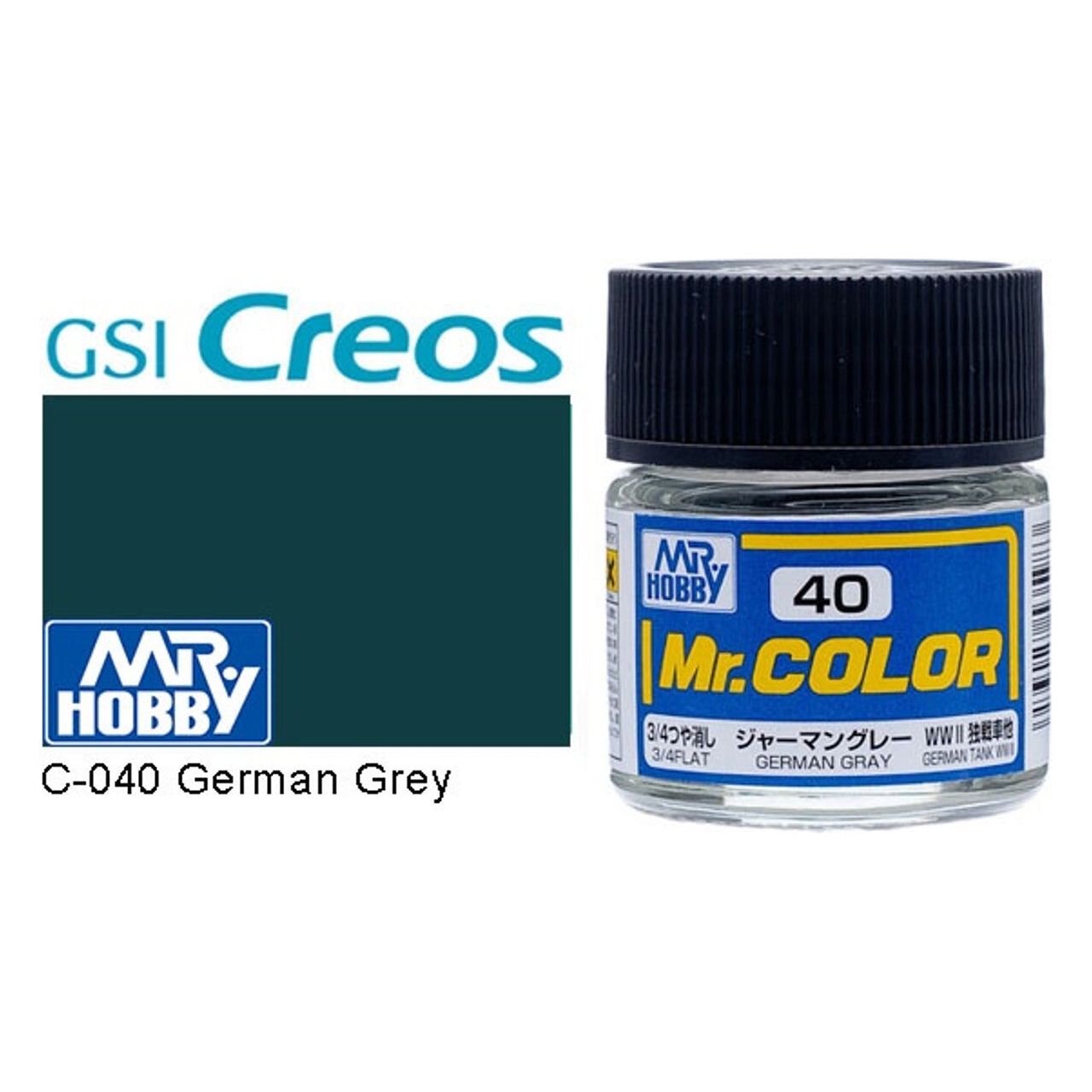 Mr Color Flat German Grey