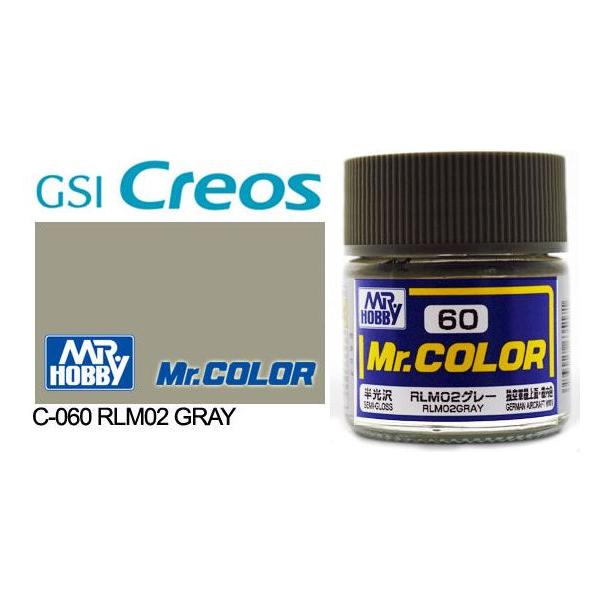 Mr Color Semi Gloss RLM02 Grey