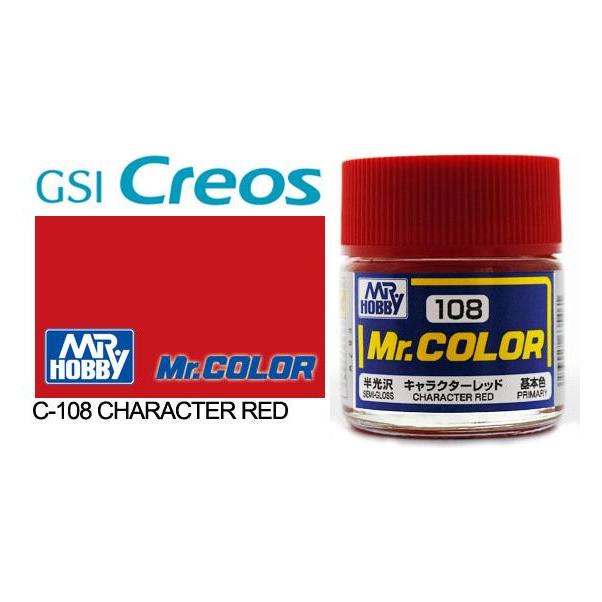 Mr Color Semi Gloss Character Red