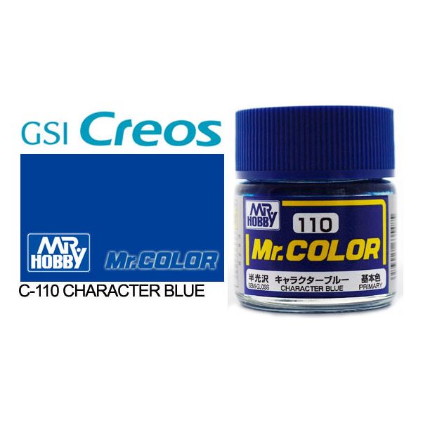 Mr Color Semi Gloss Character Blue