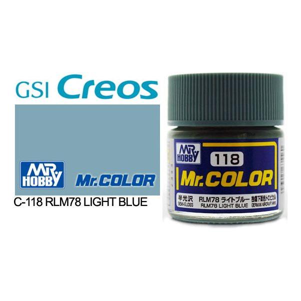 Mr Color Semi Gloss RLM78 Light Blue