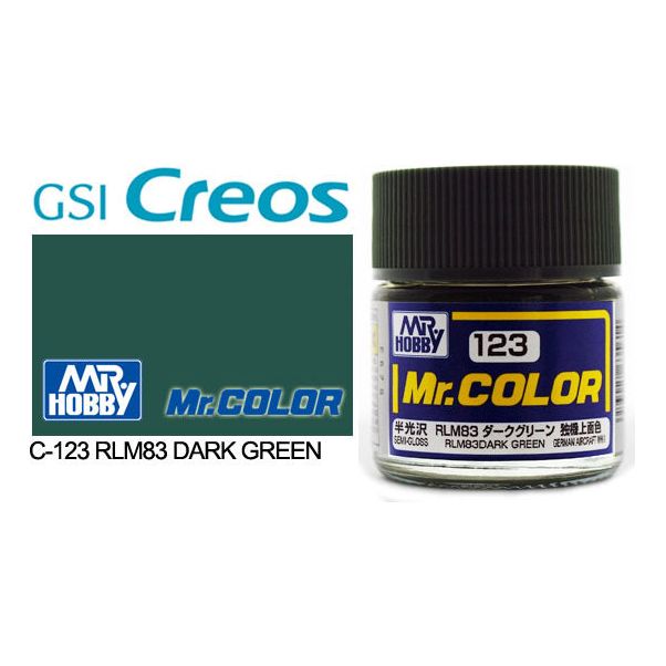 Mr Color Semi Gloss RLM83 Dark Green