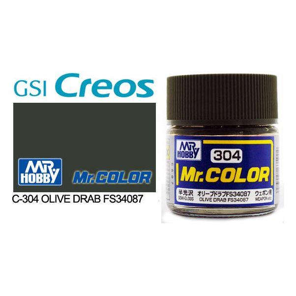 Mr Color Semi Gloss Olive Drab FS34087