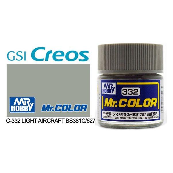 Mr Color Semi Gloss Light Aircraft Grey BS381/C627