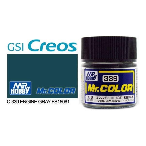 Mr Color Gloss Engine Grey FS16081