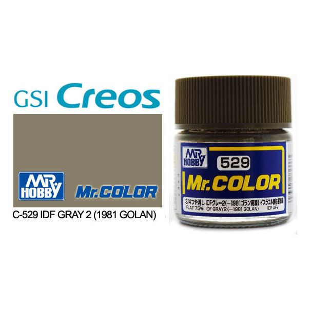 Mr Color IDF Grey 2 1981 Golan