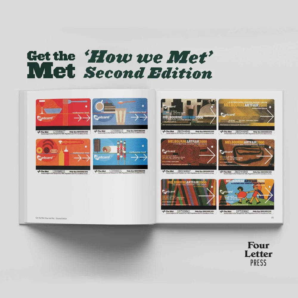 Get the Met: 'How we Met': Second Edition with sticker/ticket packs. Hardcover book