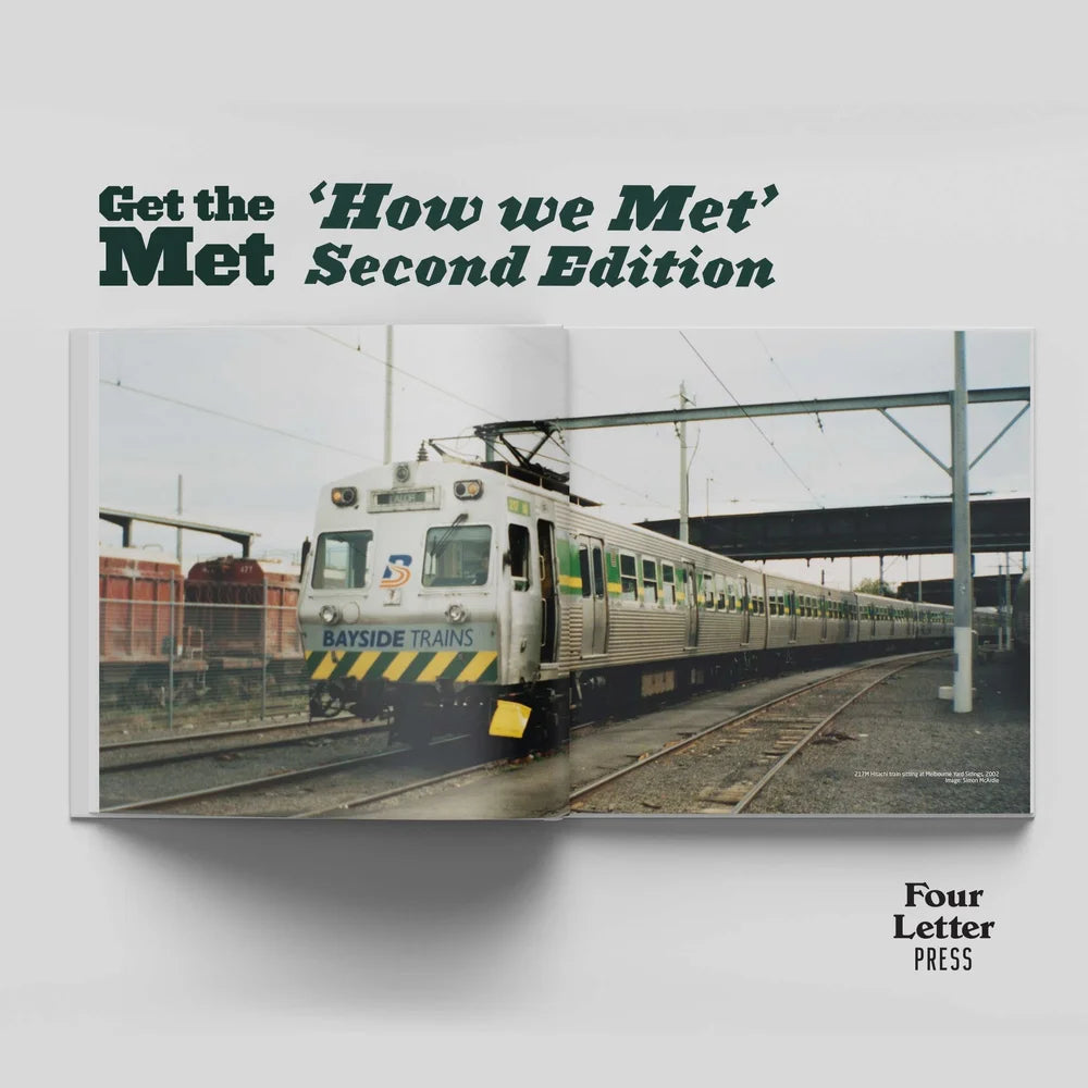 Get the Met: 'How we Met': Second Edition with sticker/ticket packs. Hardcover book