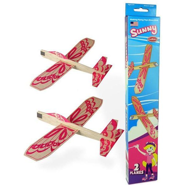 Guillow's Sunny Twin Pack Balsa Glider