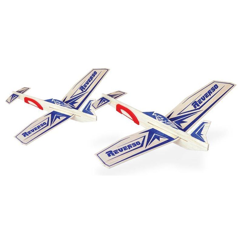 Guillow's Reverso Twin Pack Balsa Glider