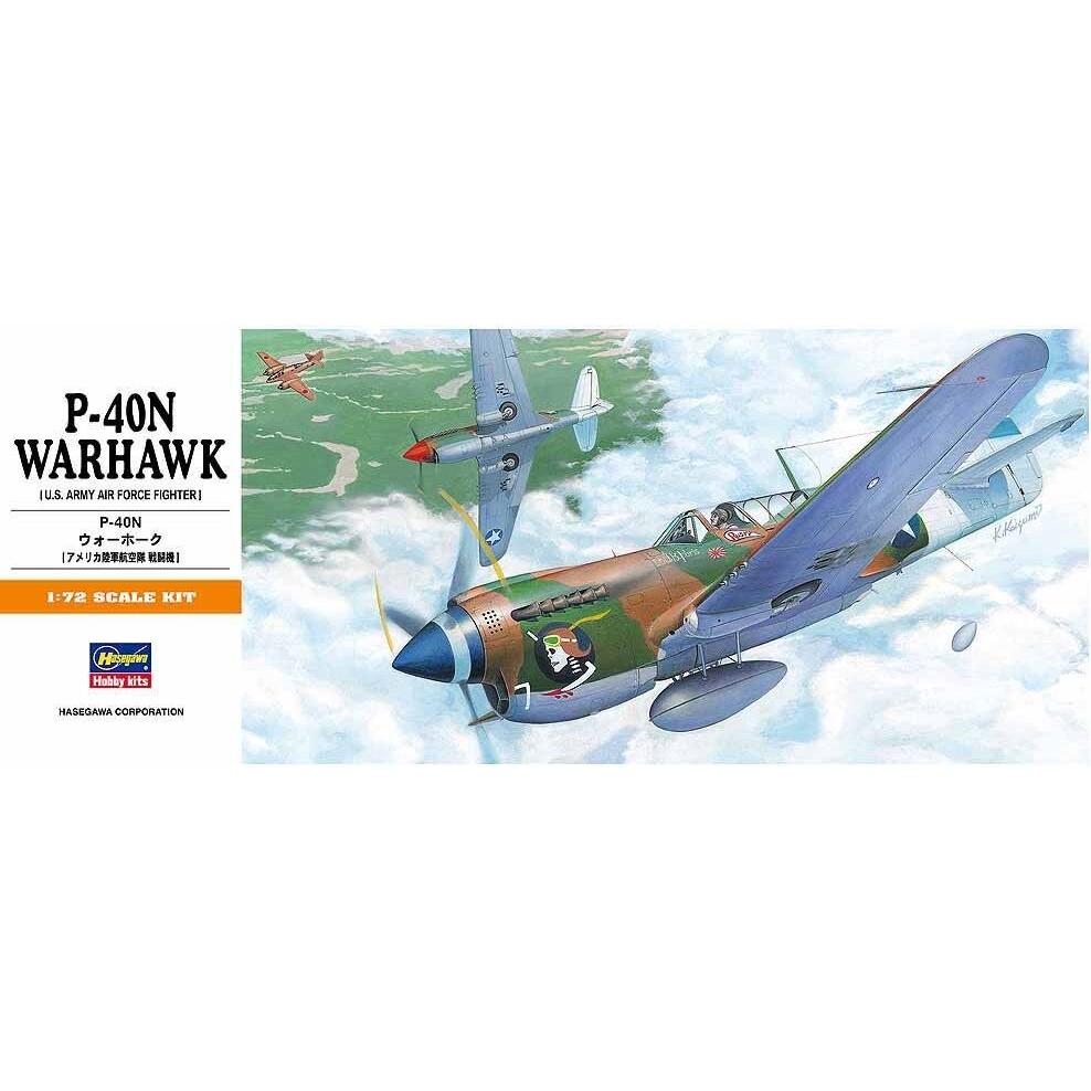 HASEGAWA 1/72
P-40N WARHAWK
w/RAAF Decals