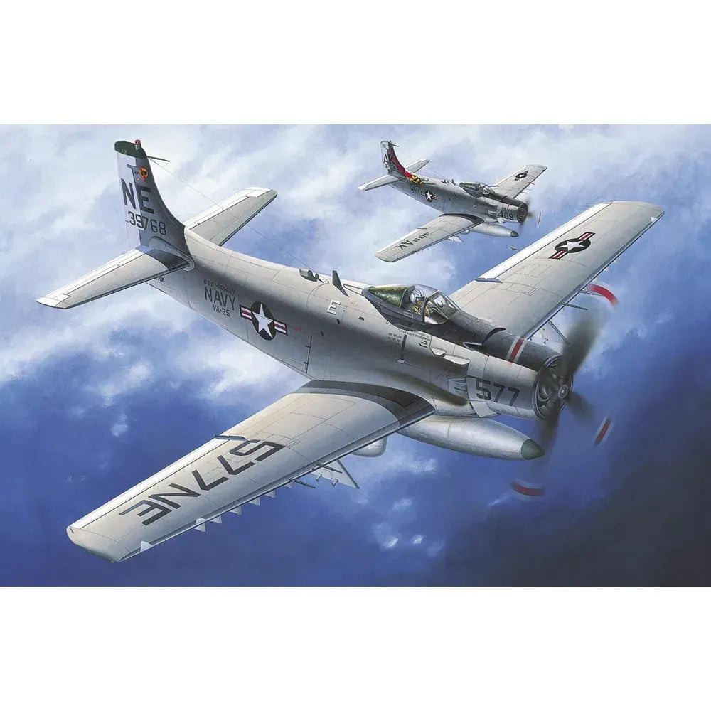 HASEGAWA 1/72 A-1H SKYRAIDER "VA-25 MIG KILLER"