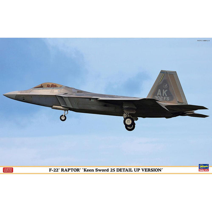 HASEGAWA F-22 Raptor "Keen Sword 25 Detail Up Version"