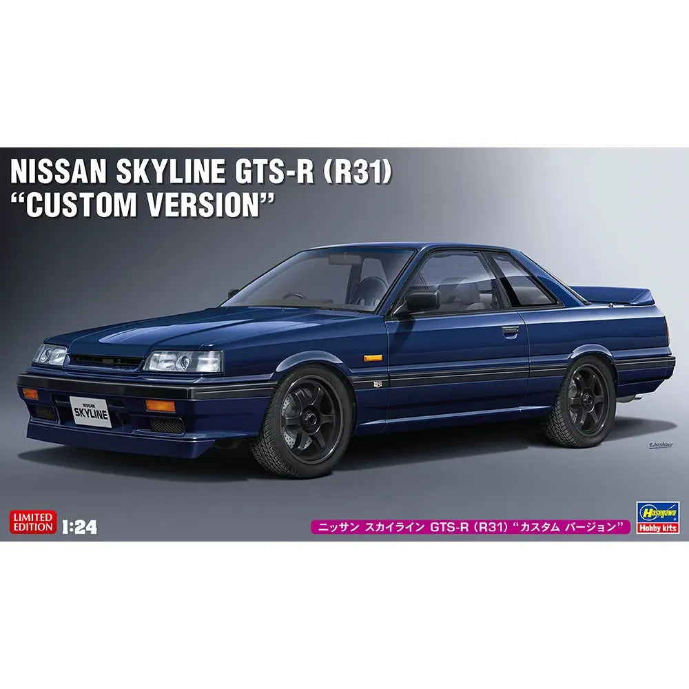 HASEGAWA 1/24 NISSAN SKYLINE GTS-R (R31) "CUSTOM VERSION"