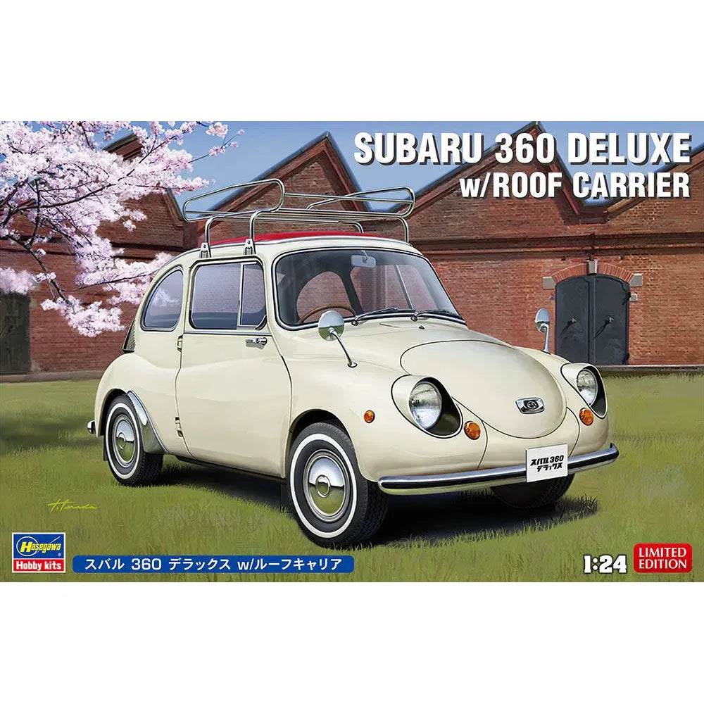HASEGAWA 1/24 SUBARU 360 DELUXE w/ROOF CARRIER