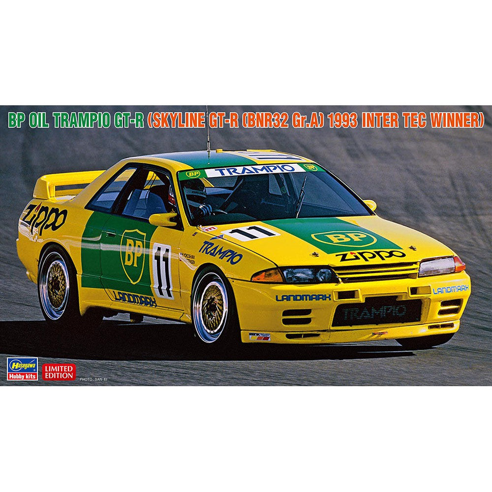 HASEGAWA BP OIL TRAMPIO GT-R (SKYLINE GT-R (BNR32 Gr.A) 1993 INTER TEC WINNER
