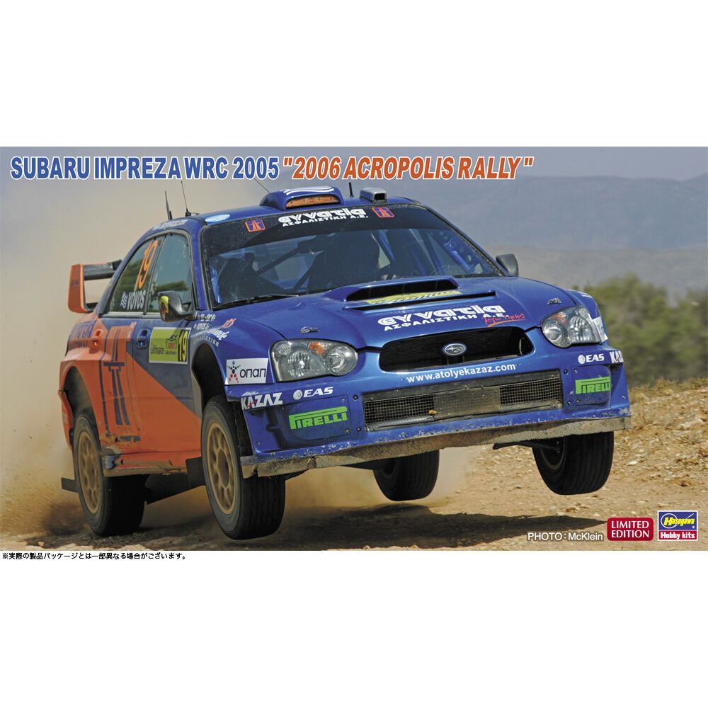 HASEGAWA SUBARU IMPREZA WRC 2005 "2006 ACROPOLIS RALLY"