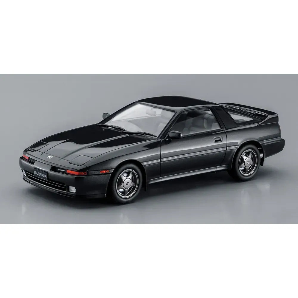 HASEGAWA 1/24 TOYOTA SUPRA A70 2.5GT TWIN TURBO R 1990 "BLACK COLOR"