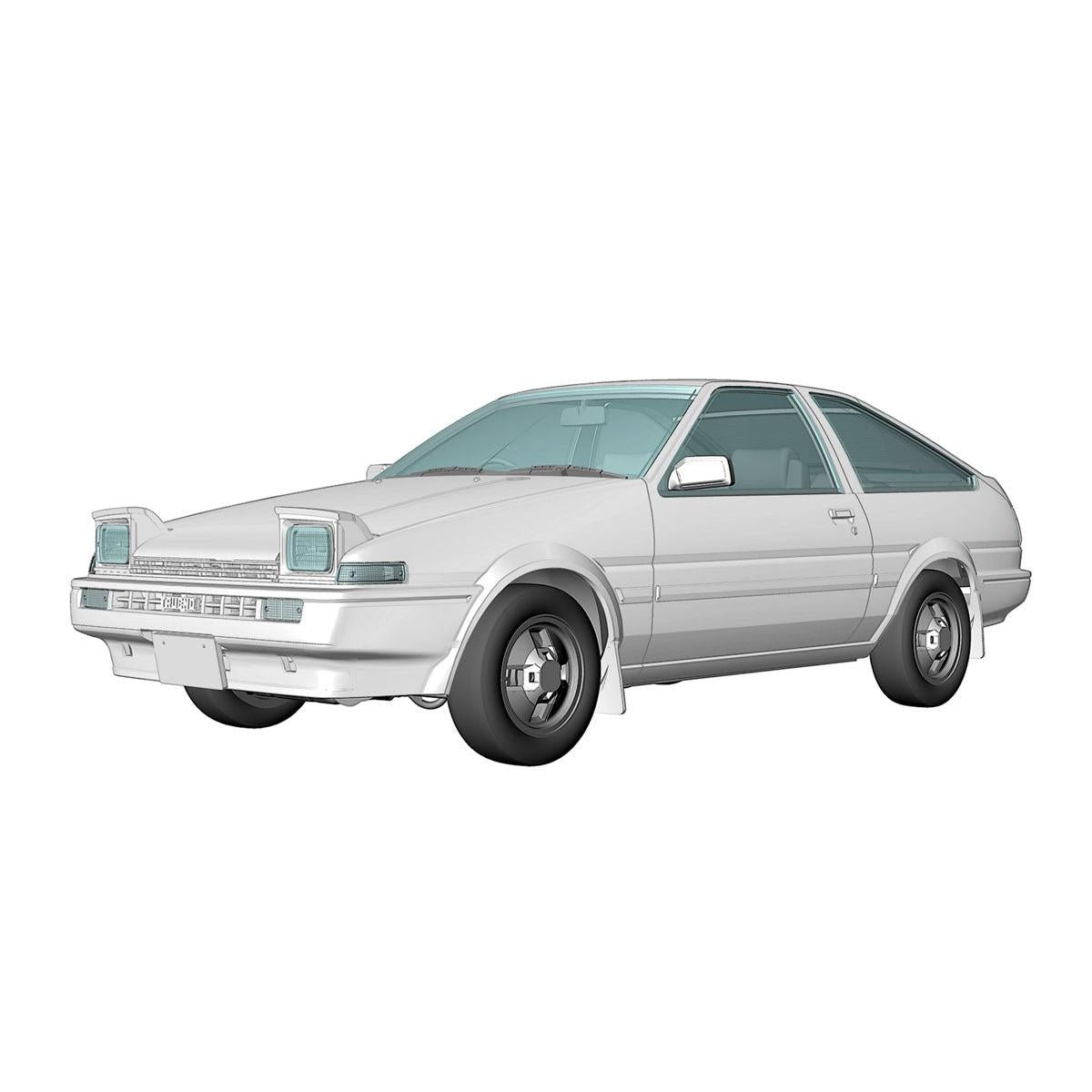 HASEGAWA 1/24 TOYOTA SPRINTER TRUENO AE86 GT APEX EARLY VERSION (1983)