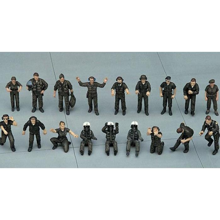 HASEGAWA 1/48 U.S. PILOT / GROUND CREW SET B