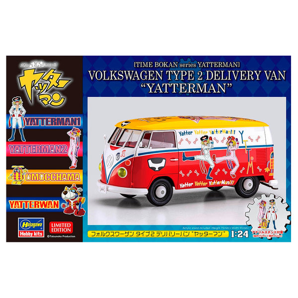 HASEGAWA 1/24 Time Bokan series Yatterman Volkswagon Type 2 Delivery Vam “Yatterman”