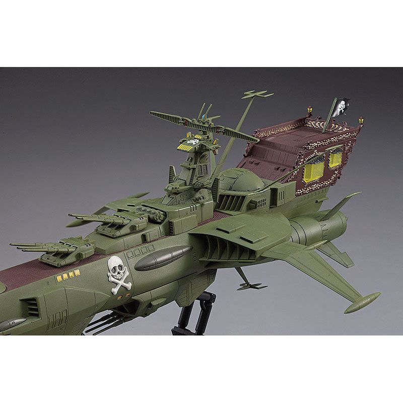 HASEGAWA 1/1500 'Captain Harlock Space Pirate Dimension Voyage' Space Pirate Battleship Arcaida First Ship
