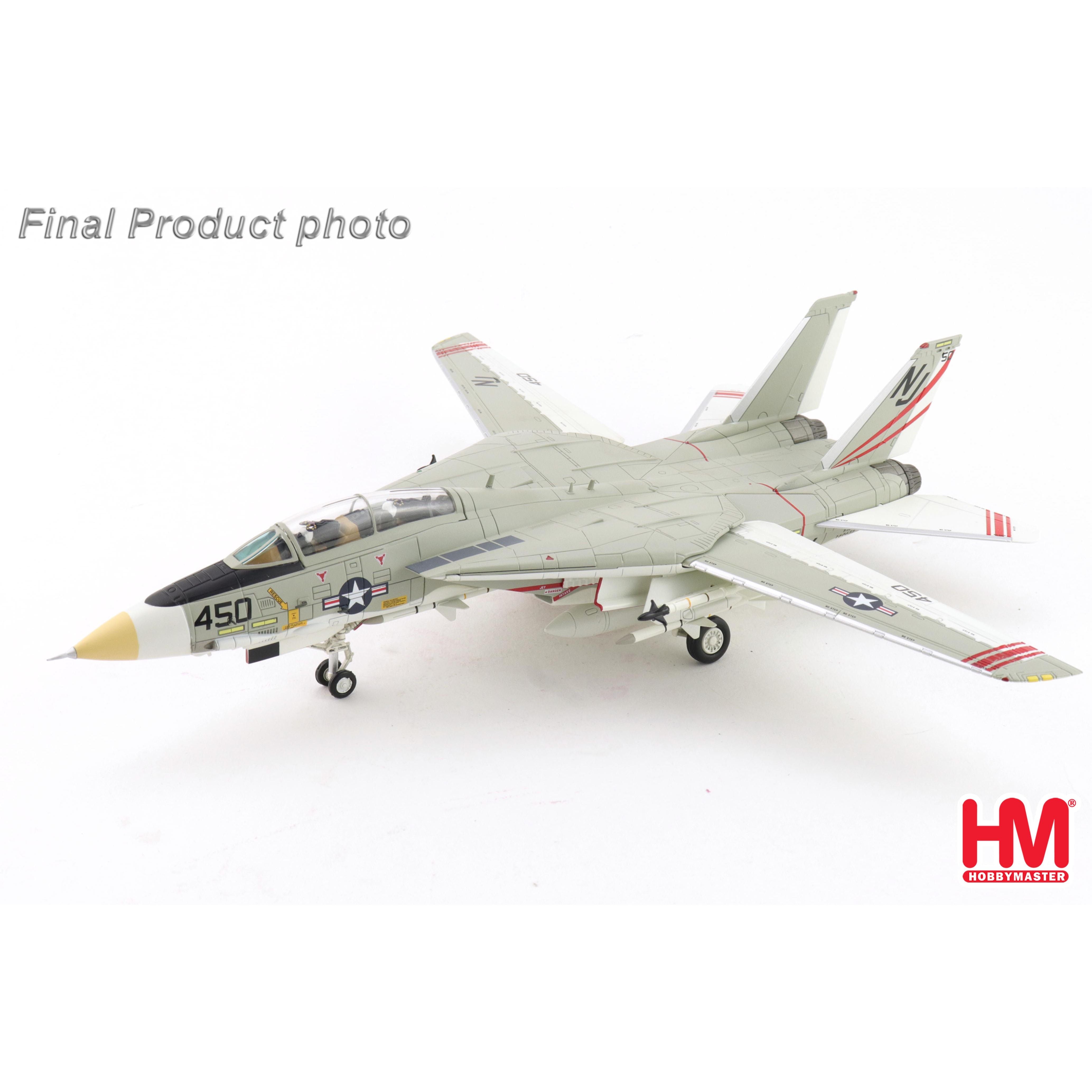 HOBBY MASTER 1/72 F-14A Tomcat 160658, VFA-124 'Gunfighters', Oct 1978