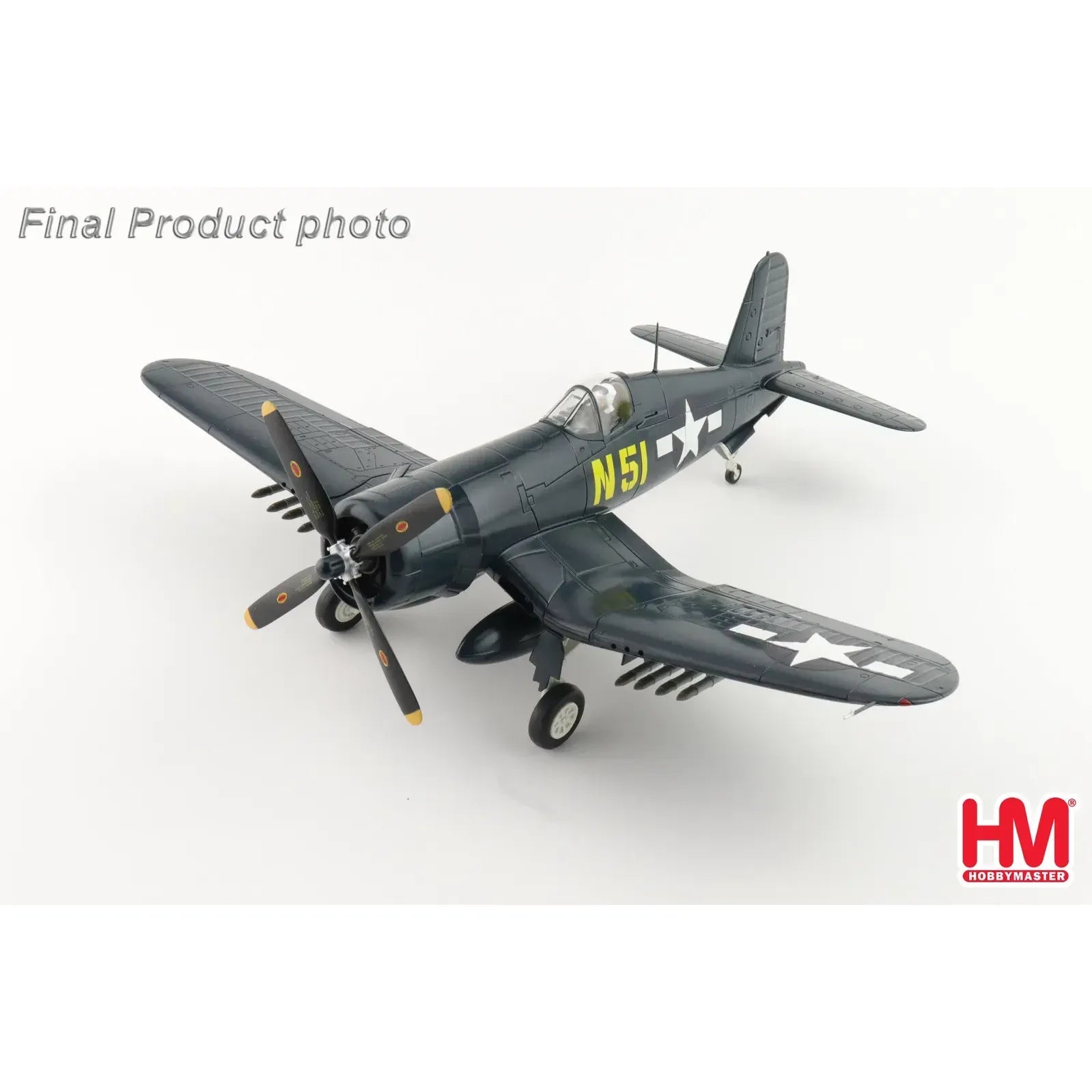 HOBBY MASTER 1/48 F4U-4 Corsair N51 John Glenn VMF-155 China 1945