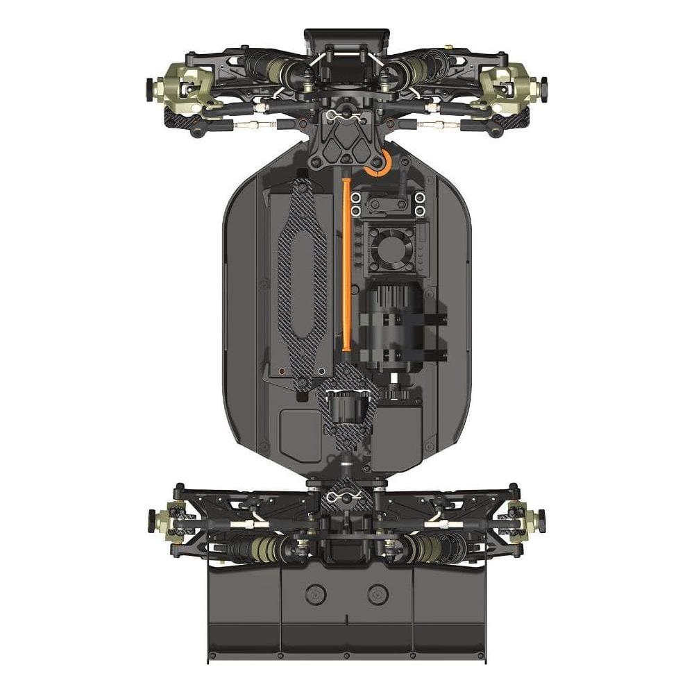 HB RACING E8 World Spec 1/8 Competition Electric Buggy (Without Bodyshell)