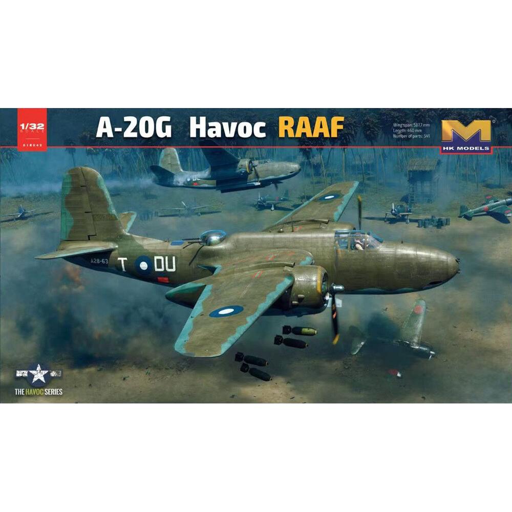 HONG KONG MODELS 1/32 A-20G RAAF Havoc 01E042 Master version