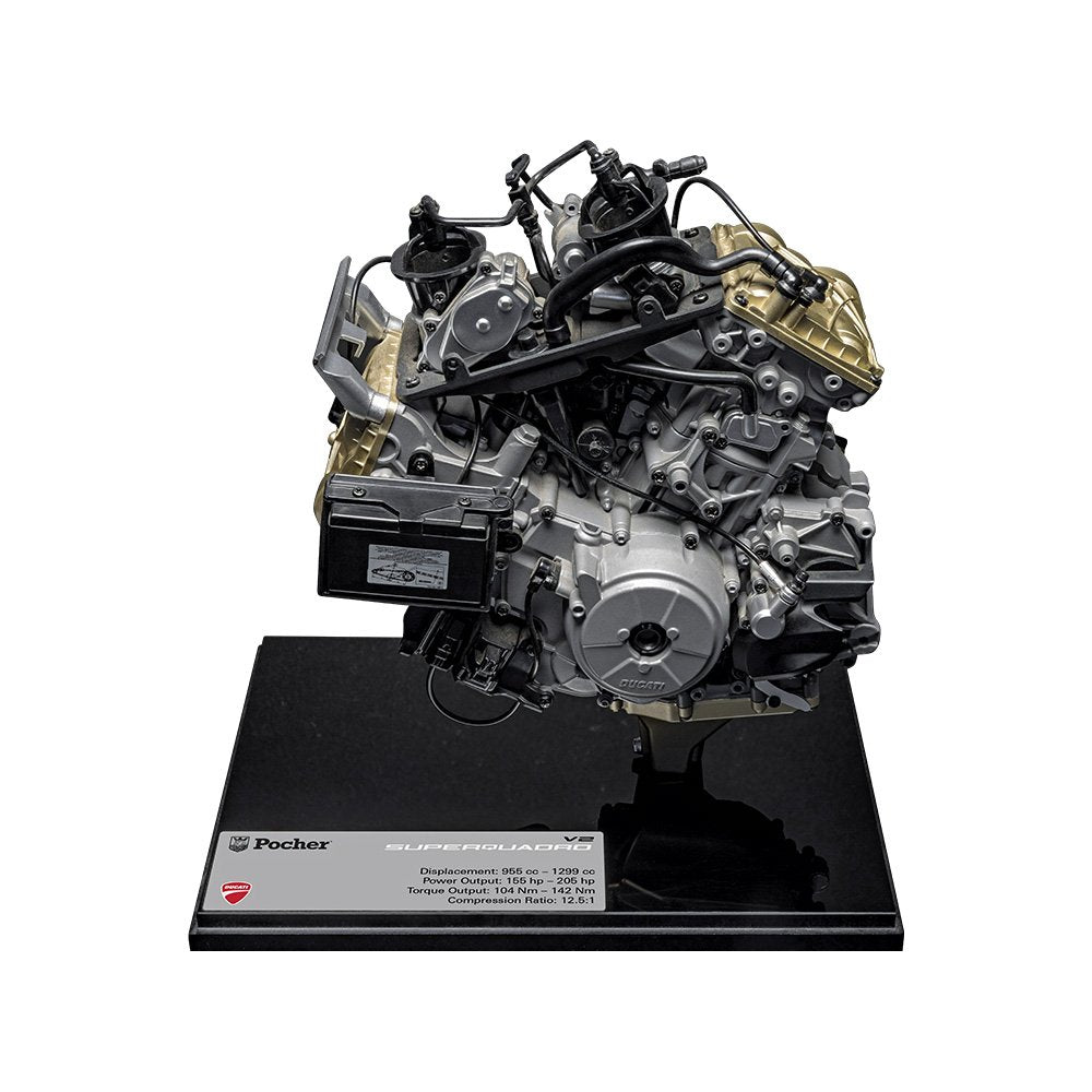 POCHER 1/4 Ducati Superquadro - V2 Engine