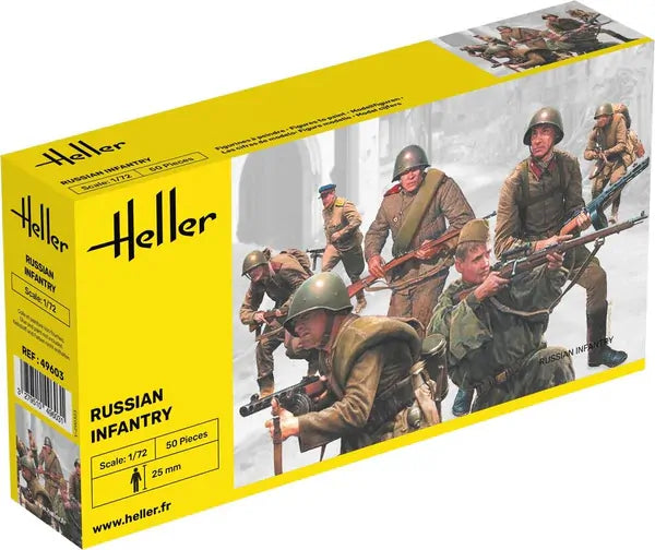 HELLER 1/72 Russian Infantry