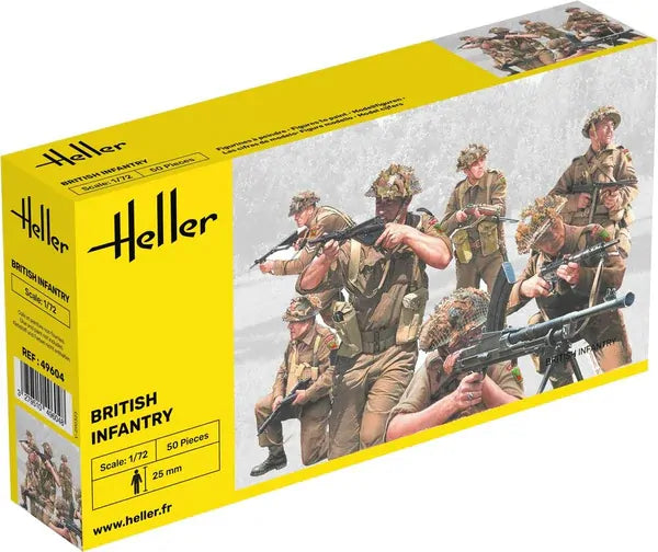 HELLER 1/72 British Infantry