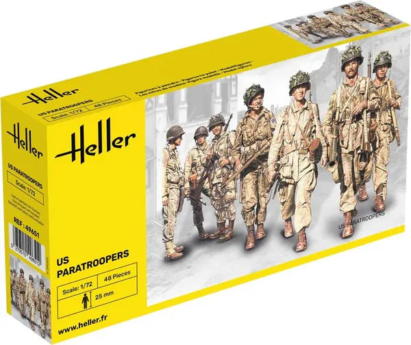 HELLER 1/72 US Paratroopers