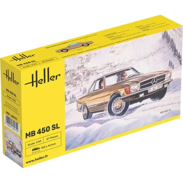 HELLER 1/43 Mercedes-Benz 450SL