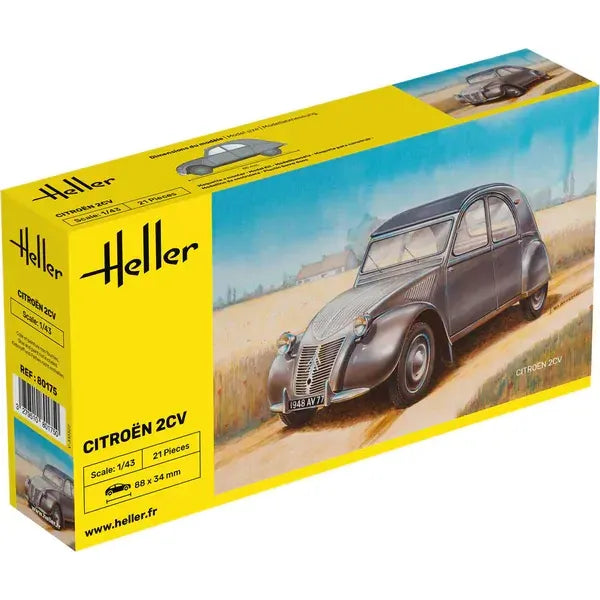 HELLER 1/43 Citroen 2CV
