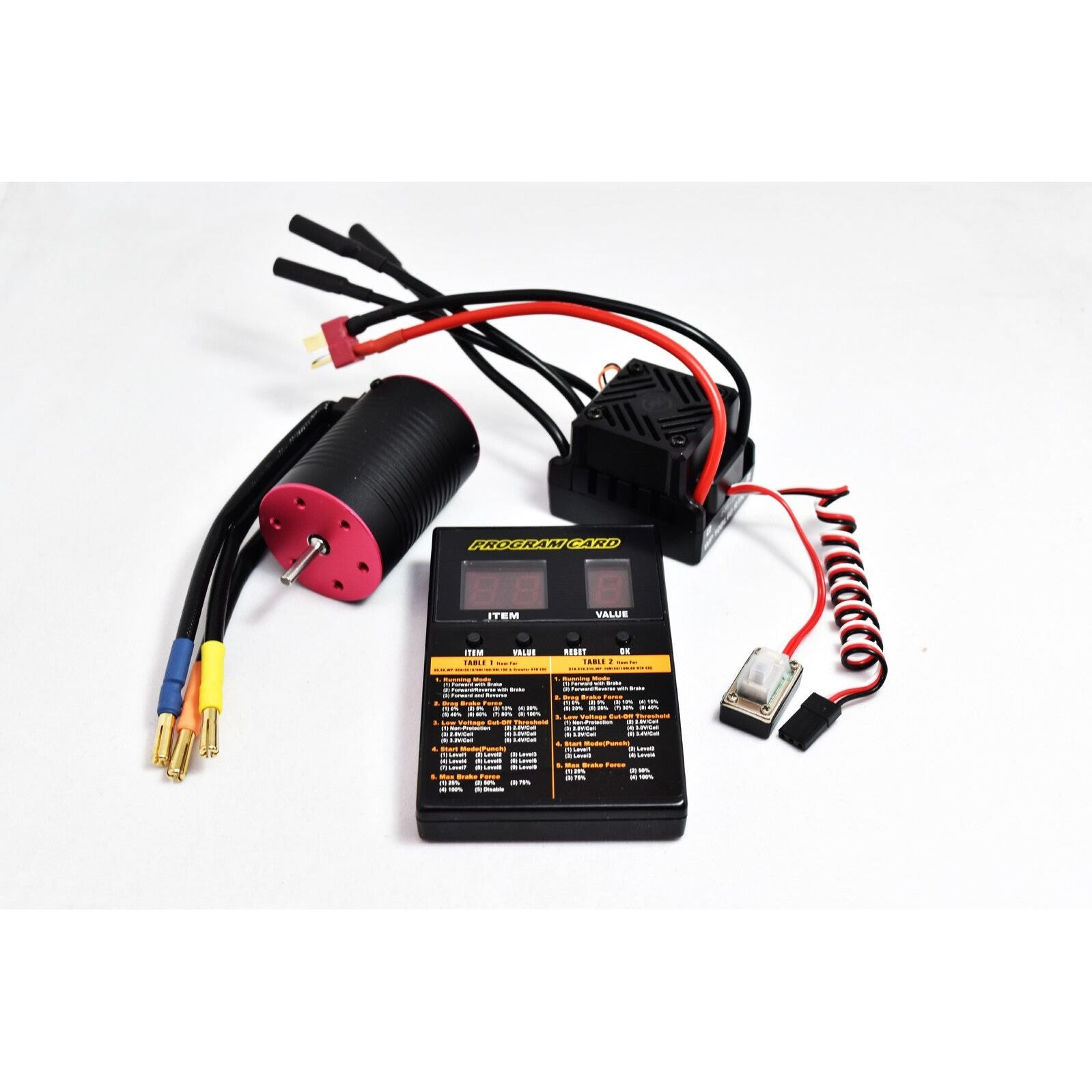 ACE RC HW B/less Combo 4000KV/60amp G2 WP esc & 3652SL Motor