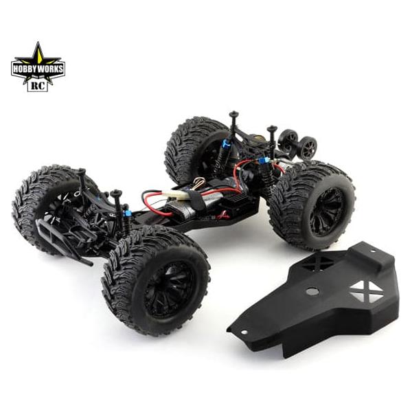HOBBY WORKS Mud Digger V2 1/10 Brushed RC Monster Truck Green