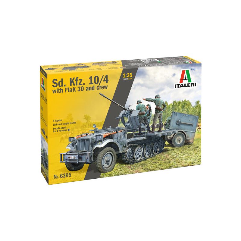 ITALERI Sd.Kfz 10/4 with Flak 30 and Crew