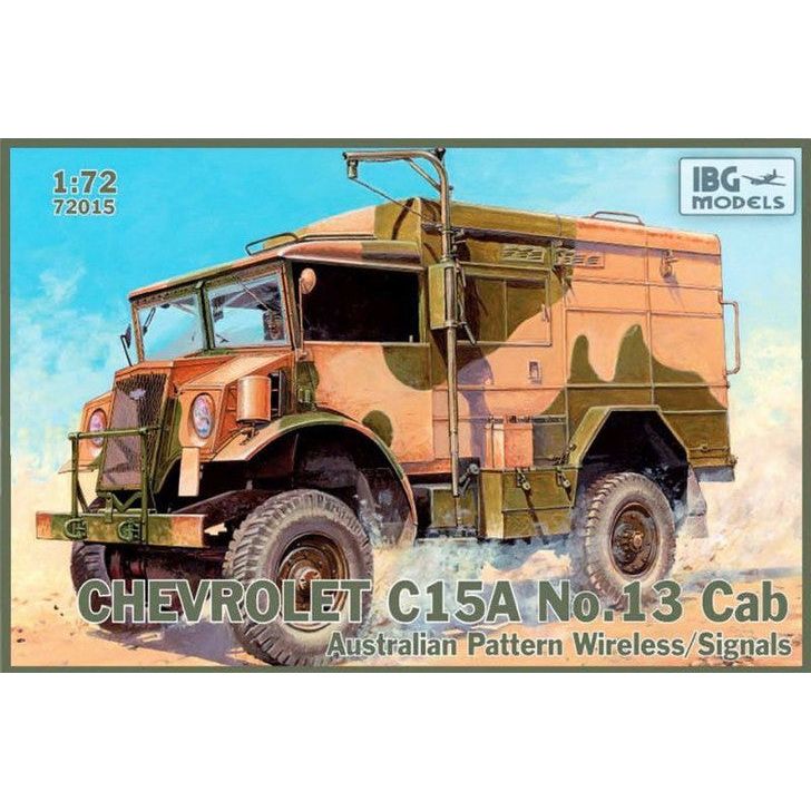 IBG 1/72 Chevrolet C.15A No.13 Cab Australian Pattern Wireless / Signals