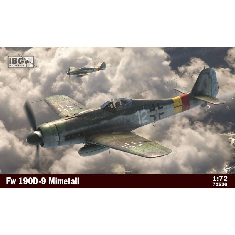 IBG 1/72 Focke-Wulf Fw 190D-9Â Mimetall Plastic Model Kit